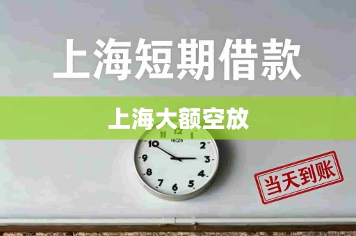 上海大额空放